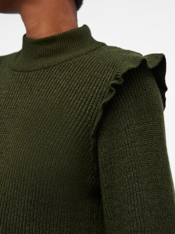 OBJECT Knit dress 'MALENA' in Green