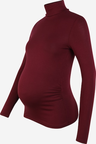 raudona Dorothy Perkins Maternity Marškinėliai: priekis