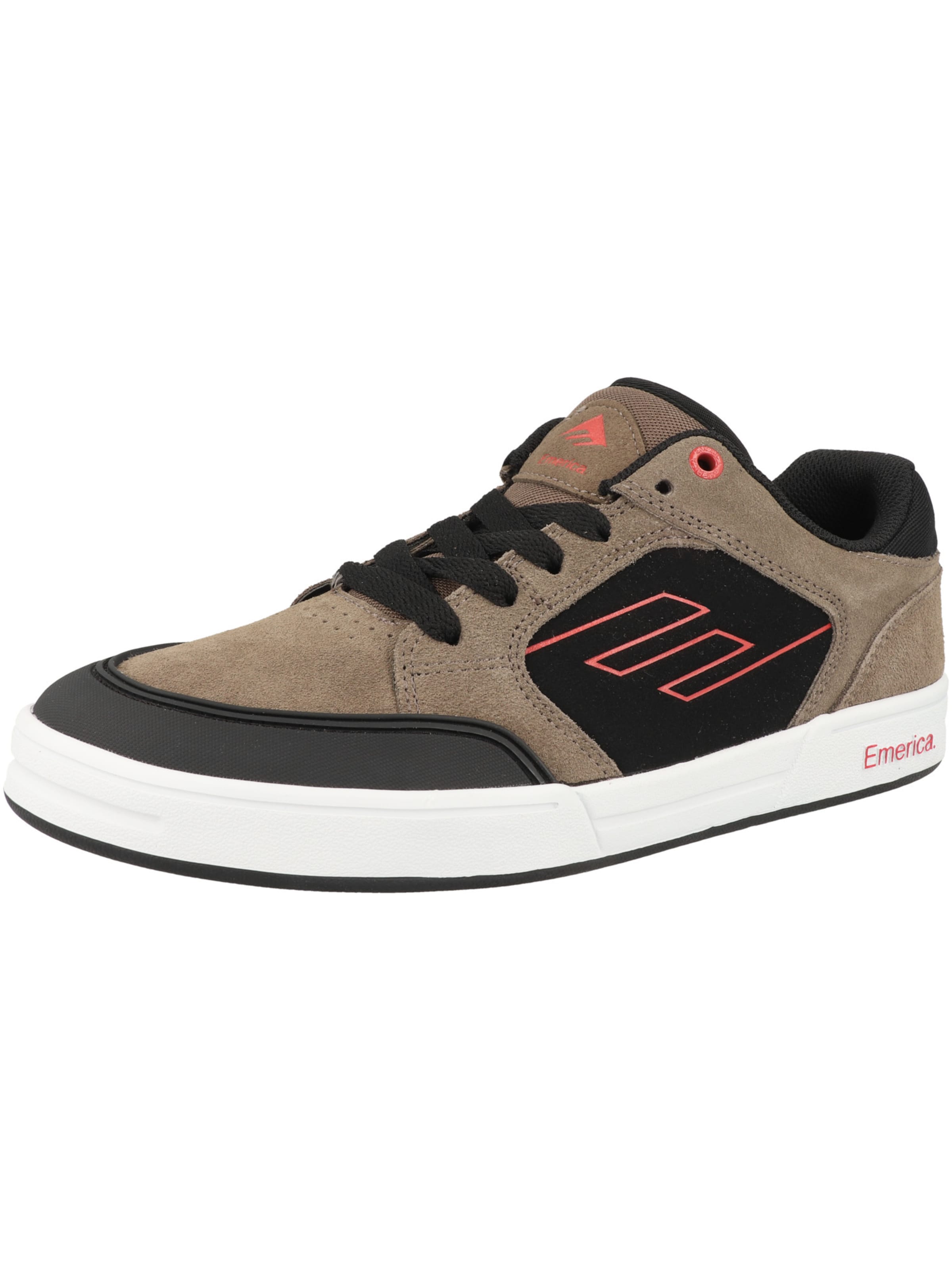 Emerica Sneakers 'Heritic' in Brown: front
