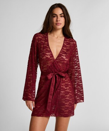 Hunkemöller Dressing gown in Red: front