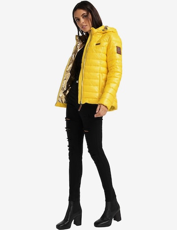 NAVAHOO Between-Season Jacket 'Aurelianaa' in Yellow