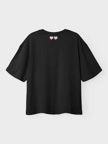 NAME IT Shirt 'NKFOLLIE' in Black