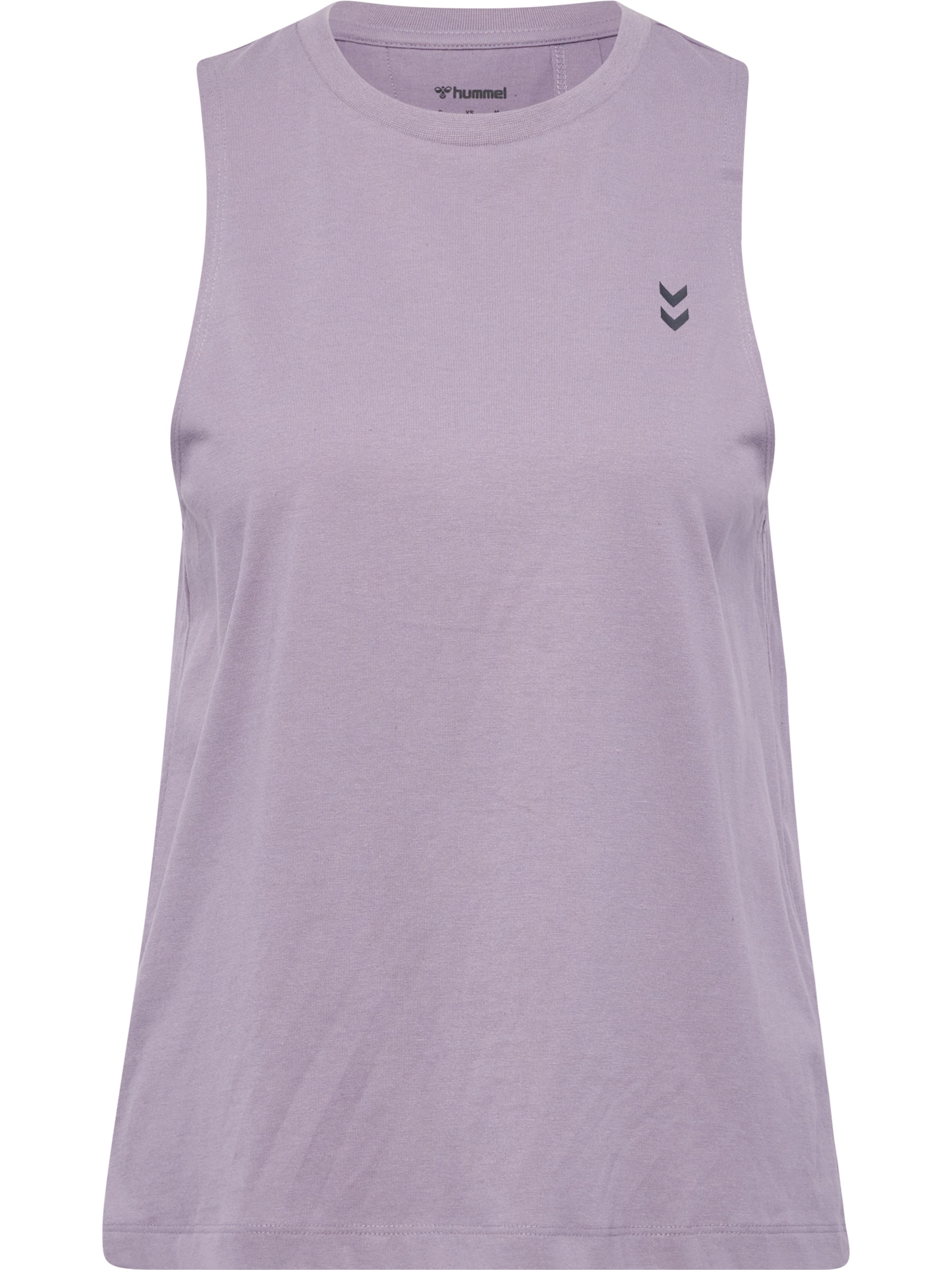 Hummel Top in Lila: voorkant
