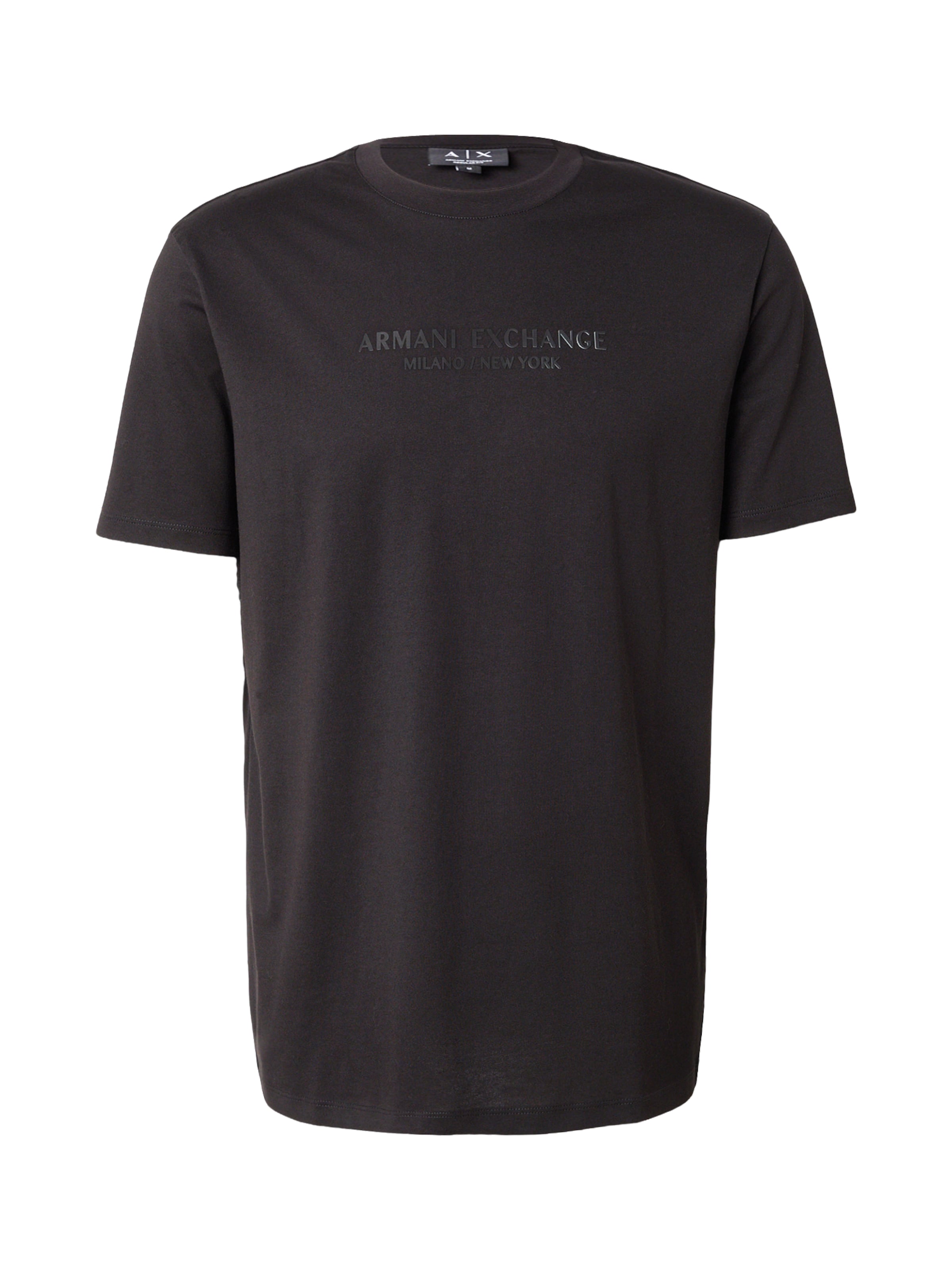 ARMANI EXCHANGE Shirt in Black: front