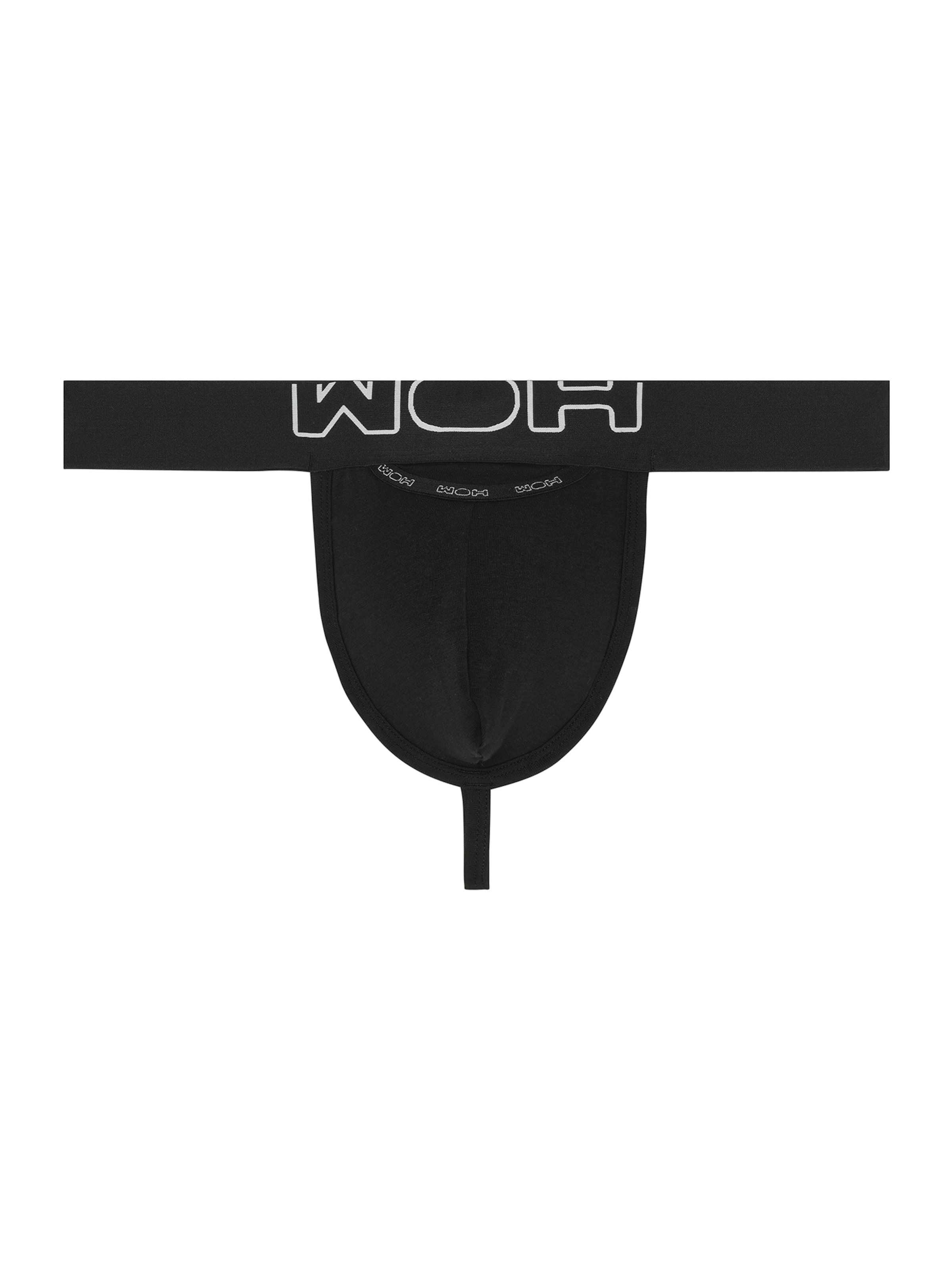 WOH String 'Sexy Fun' in Schwarz: Vorderseite