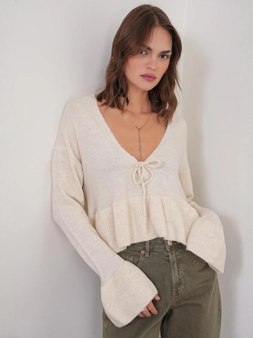 MixRay Pullover 'Pullover'‌‌‌‌ in Beige