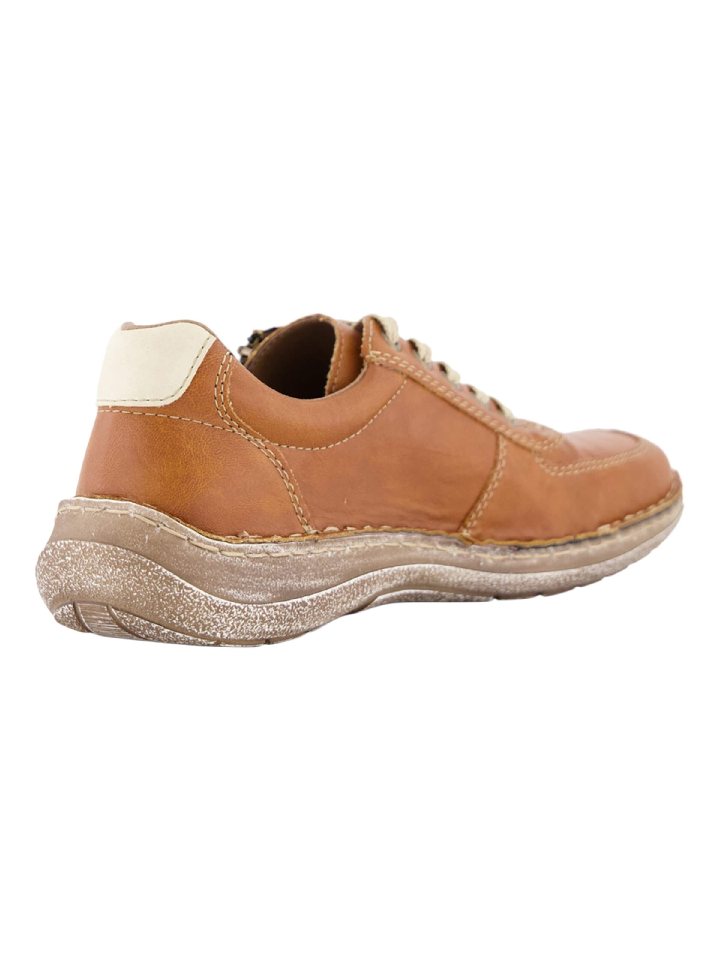 Chaussure de sport à lacets Rieker en marron