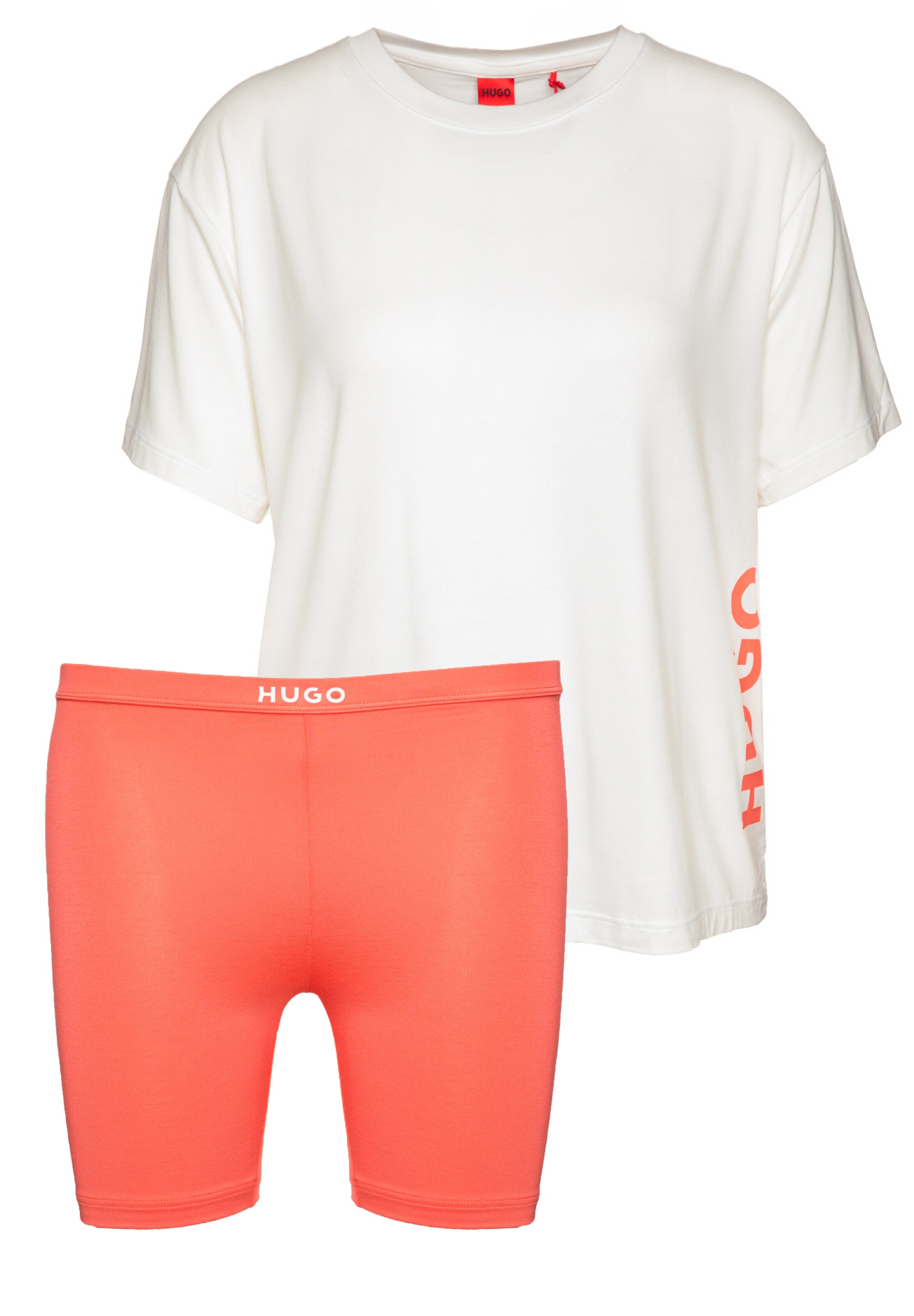 HUGO Pyjama in Orange: Vorderseite