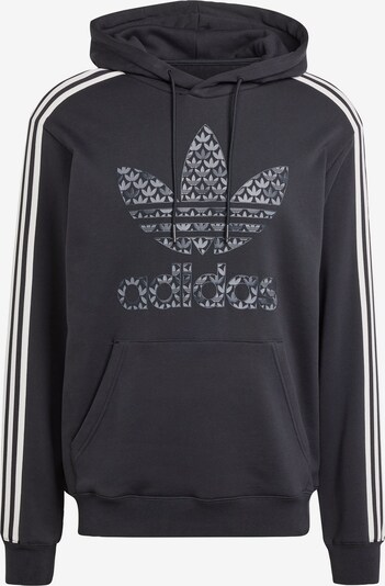 ADIDAS ORIGINALS Sweatshirt 'Classic' i grå / sort / hvid, Produktvisning