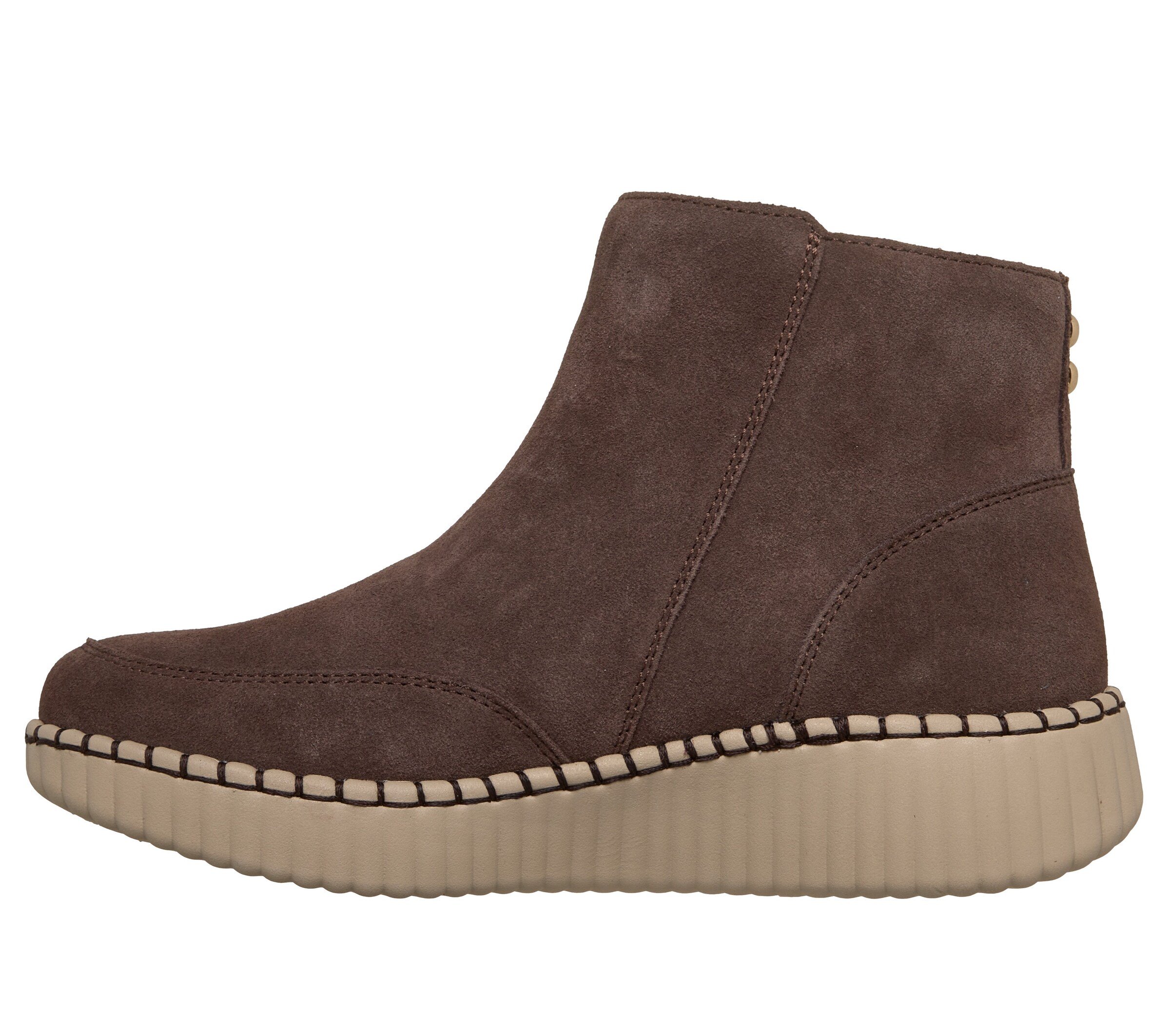 SKECHERS Stiefelette 'Crush' in Braun