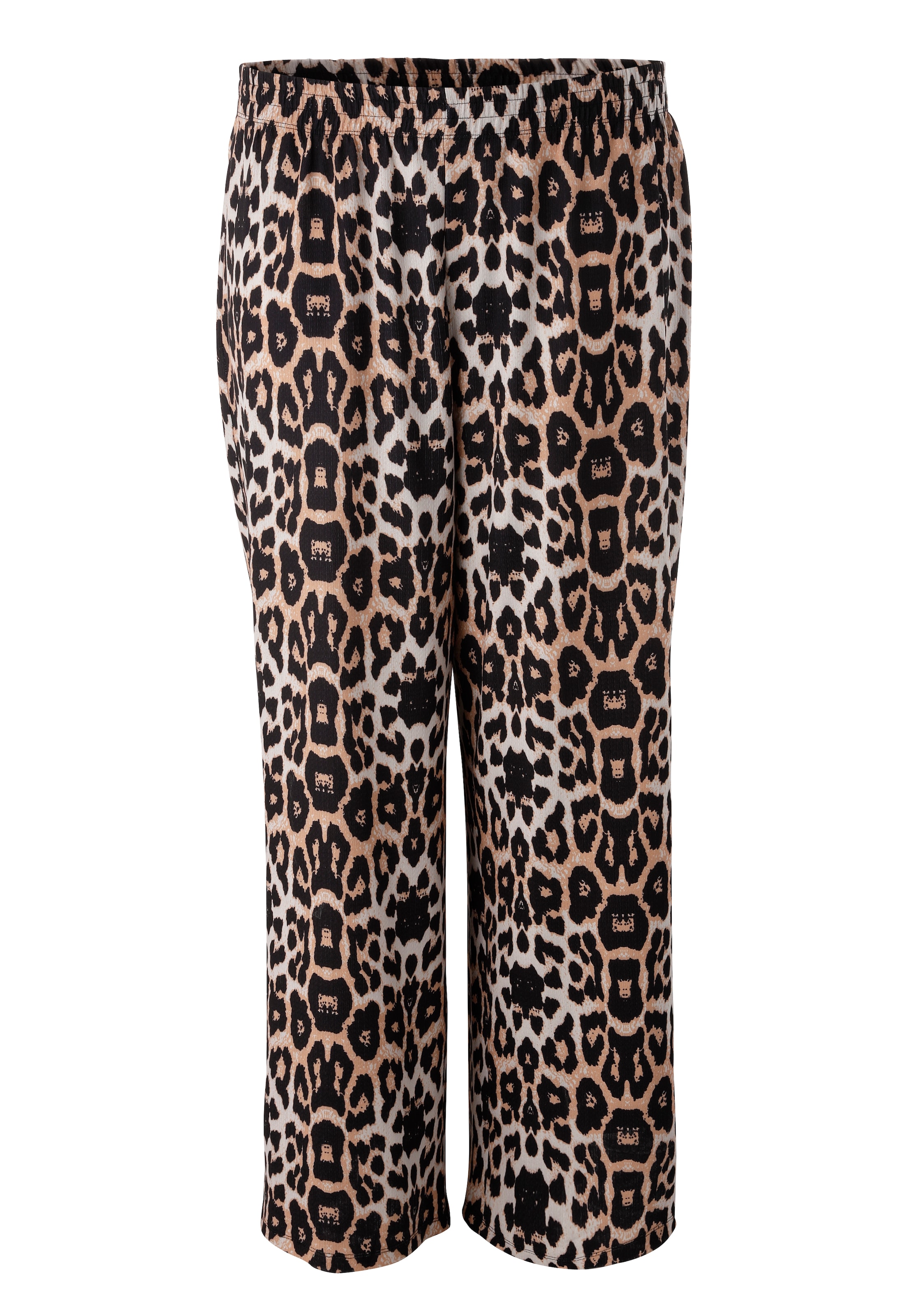 Aniston Wide Leg Hose in Braun: Vorderseite