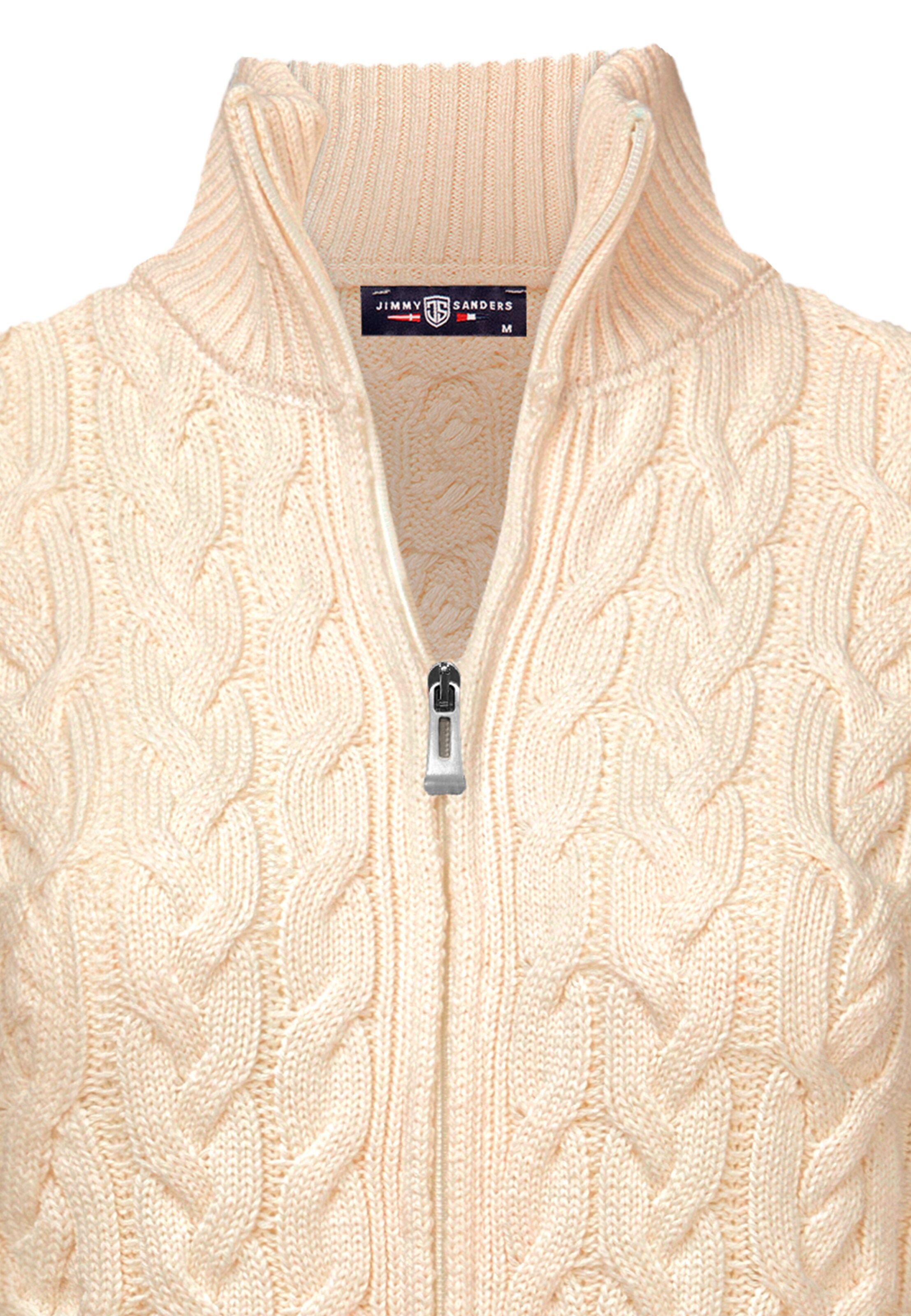 smėlio Jimmy Sanders Kardiganas