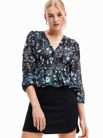 Desigual - Blusa 'HAMBURGO' em azul