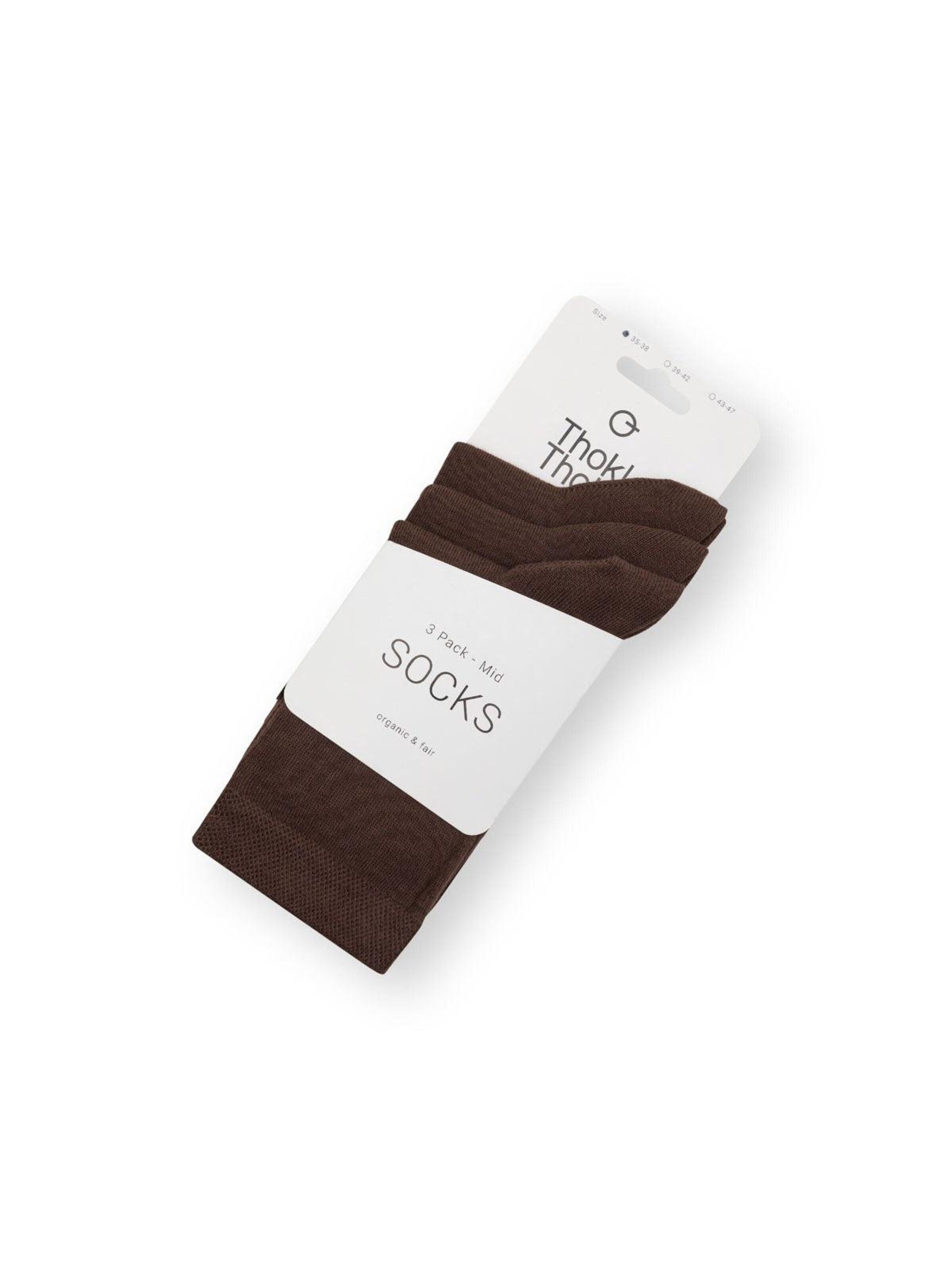 ThokkThokk Socks in Brown