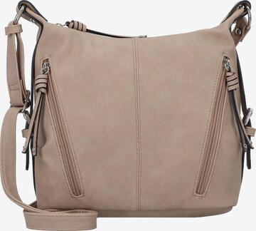 TOM TAILOR Handtas 'Caia' in Beige: voorkant