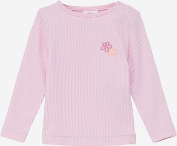 s.Oliver Shirt in Roze: voorkant