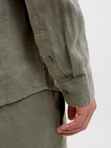 Coupe regular Chemise 'JPRCCLawrence' JACK & JONES en vert