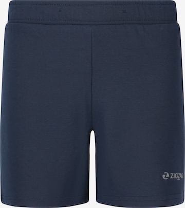 ZigZag Workout Pants 'Proton' in Blue: front