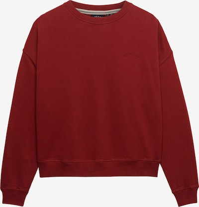 Superdry & Co Sweater majica 'ESSENTIAL' u tamno crvena, Pregled proizvoda
