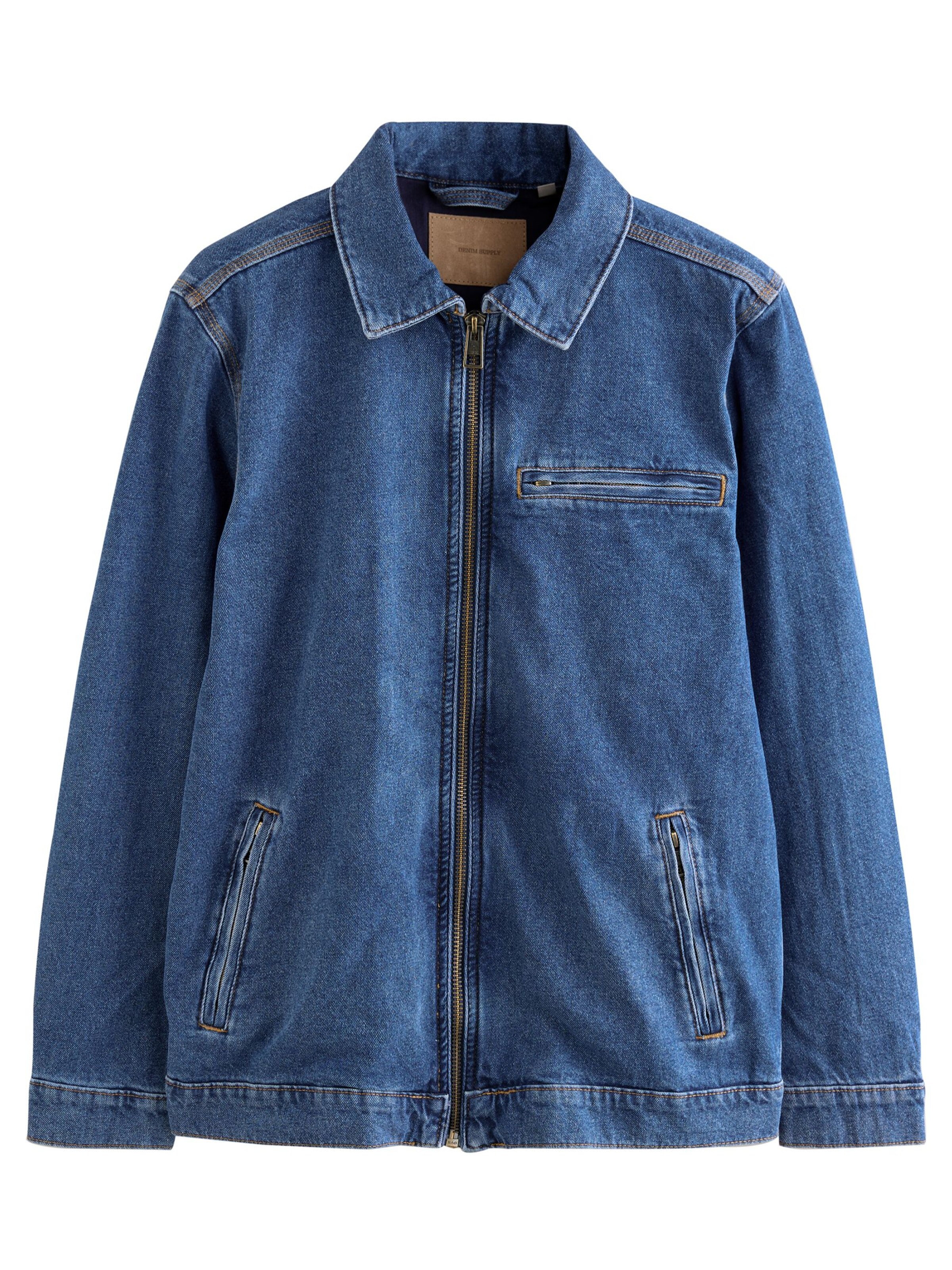 Veste mi-saison Next en bleu : devant