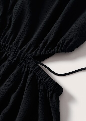 MANGO Obleka 'Willow' | črna barva