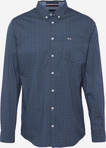 FQ1924 Regular fit Button Up Shirt 'Steven' in Blue: front