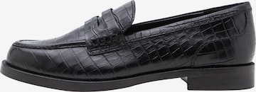 CLARKS Loafer 'Straven2' värissä musta: etupuoli