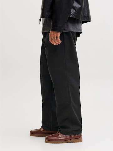 JACK & JONES Loosefit Hose 'JJBaggy' in Schwarz