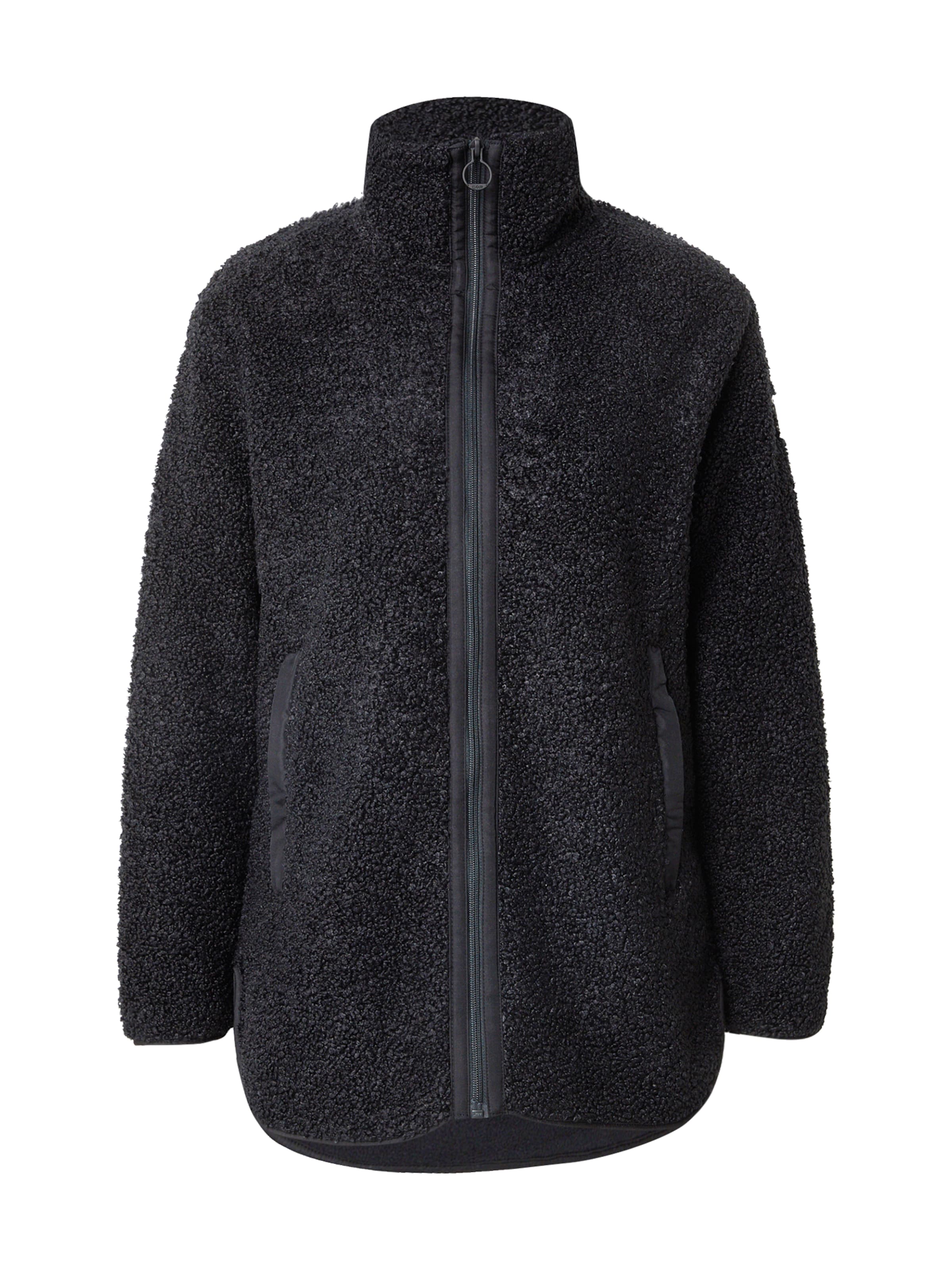 CMP Functionele fleece jas in Zwart: voorkant