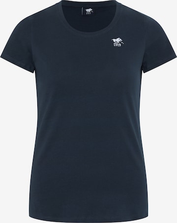 Polo Sylt T-Shirt in Blau: predná strana