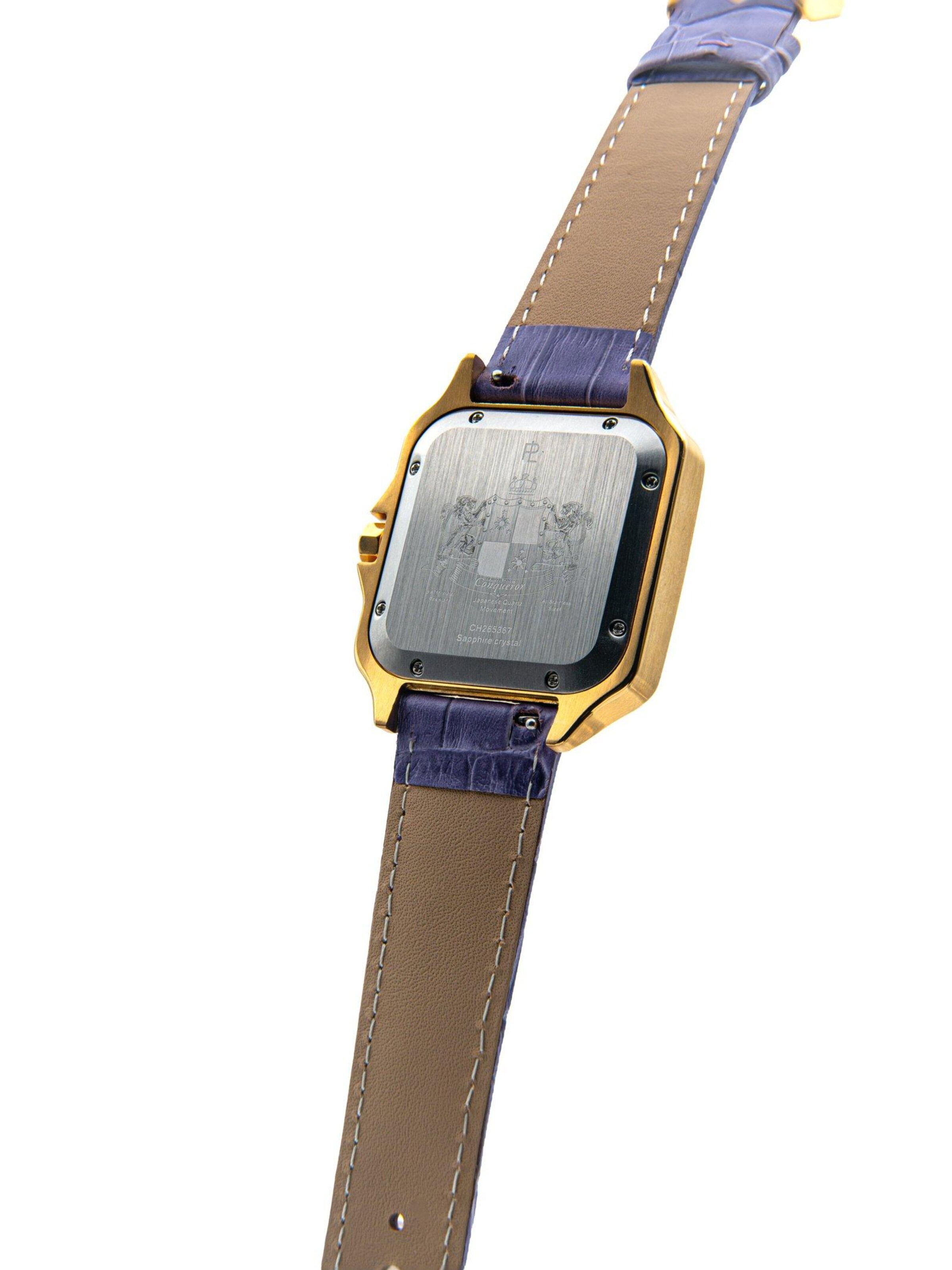 Laurent Philippe Analog Watch in Purple