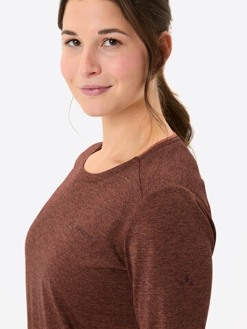VAUDE Functioneel shirt in Bruin