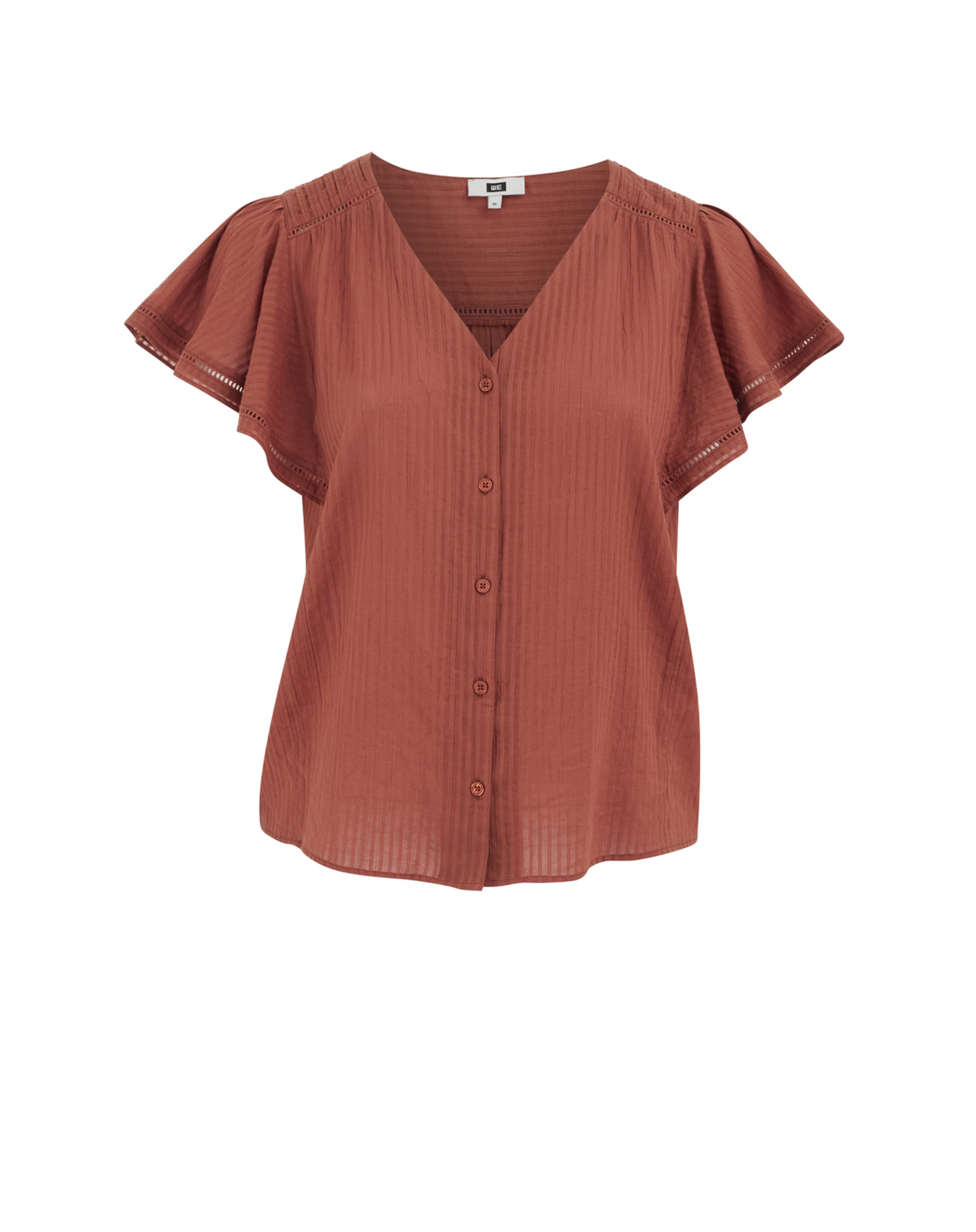 WE Fashion Bluza | oranžna barva: sprednja stran