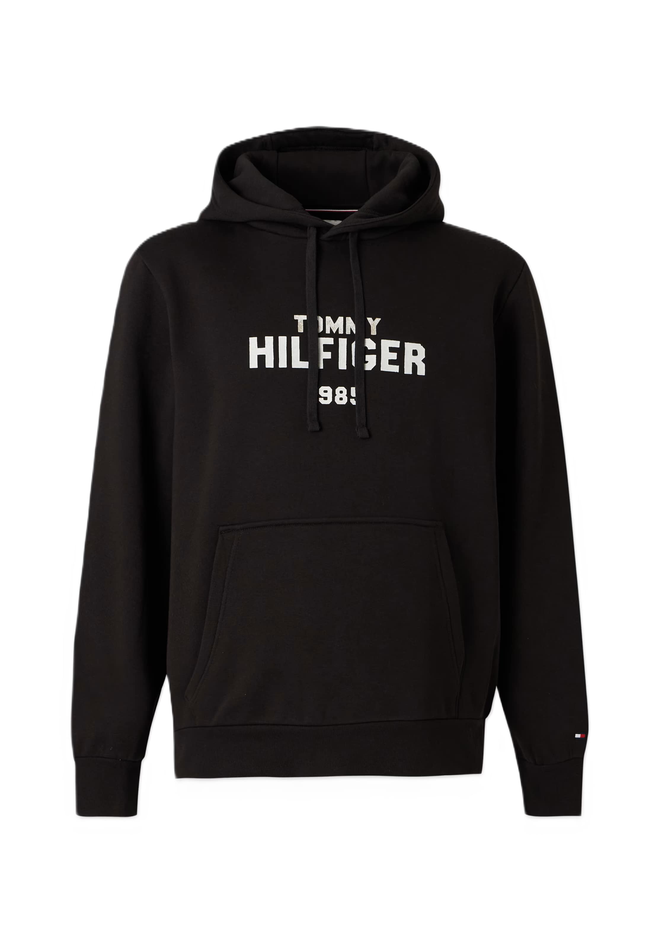 TOMMY HILFIGER Sweatshirt i svart: framsida