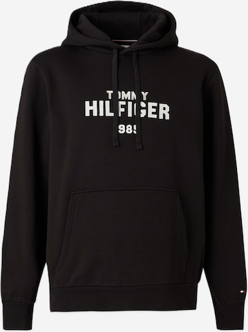 Felpa di TOMMY HILFIGER in nero: frontale