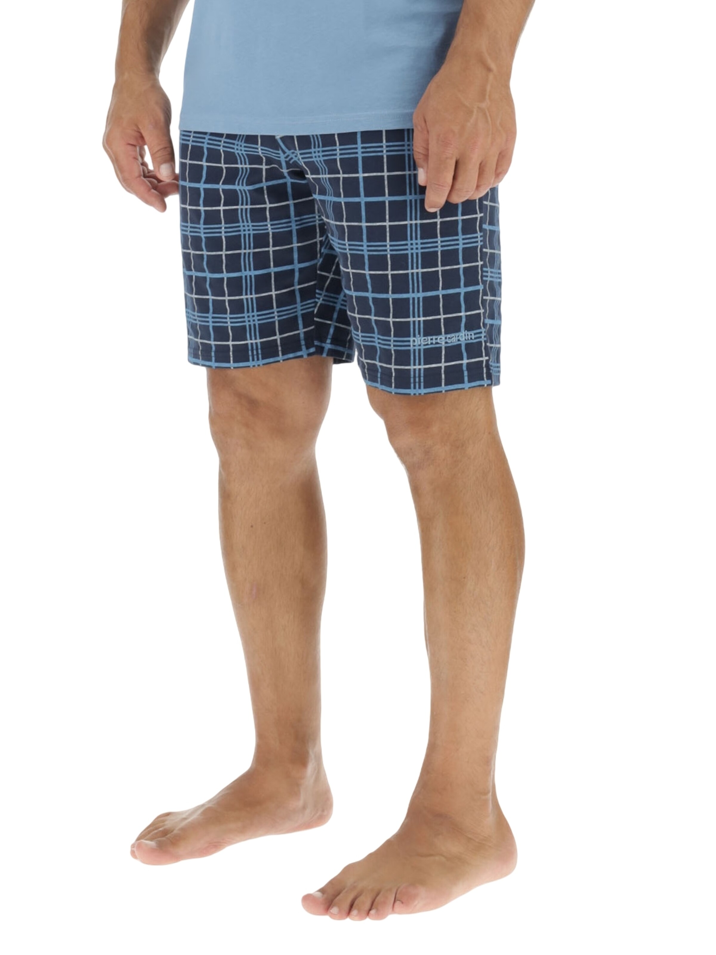 Pantaloncini da pigiama di PIERRE CARDIN in blu: frontale