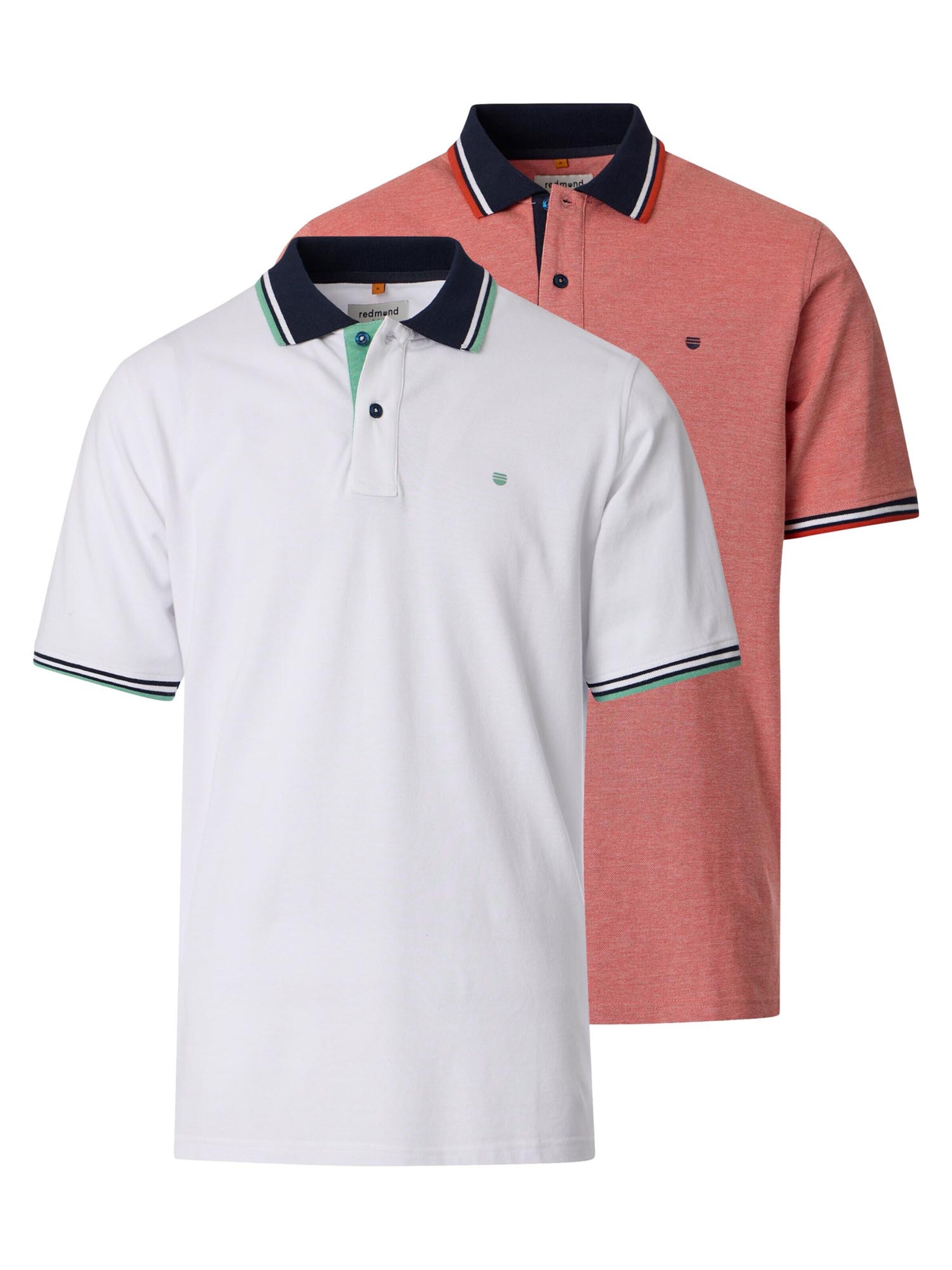 redmond Shirt 'Basic' in Red: front