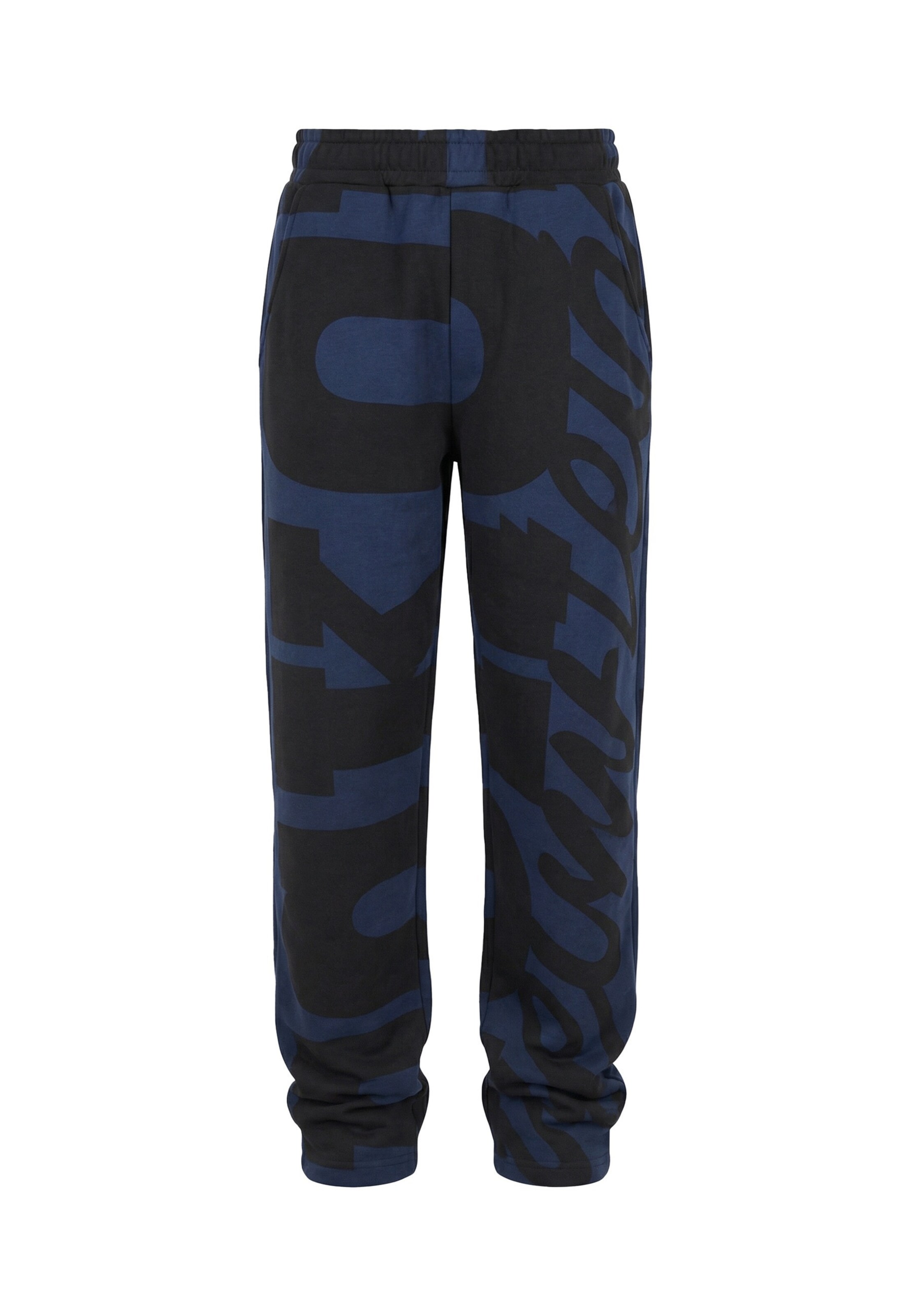 Effilé Pantalon Ecko Unlimited en noir : devant
