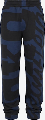 Ecko Unlimited - Loosefit Pantalón en negro: frente