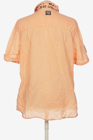 CAMP DAVID Button Up Shirt in XL in Orange