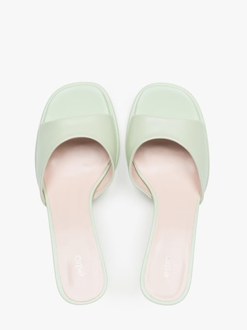 Estro Pantolette '247-9635'‌‌‌‌‌‌‌‌‌‌ in Grün