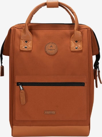 Cabaia Backpack in Brown: front