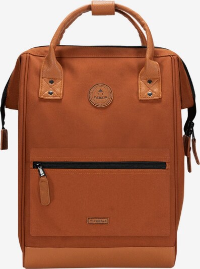 Cabaia Backpack in Navy / Cognac / White, Item view