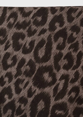 MANGO TEEN Skirt 'Felinef' in Brown