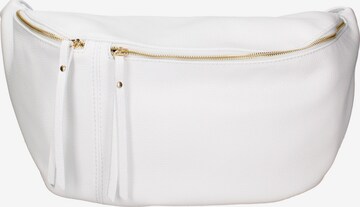 Marsupio 'Marsupio donna pelle dollaro Gave Lux - con zip e tracolla regolabile' di Chiara Ferretti in bianco: frontale