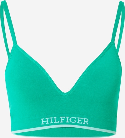 Sutien Tommy Hilfiger Underwear pe verde / alb, Vizualizare produs