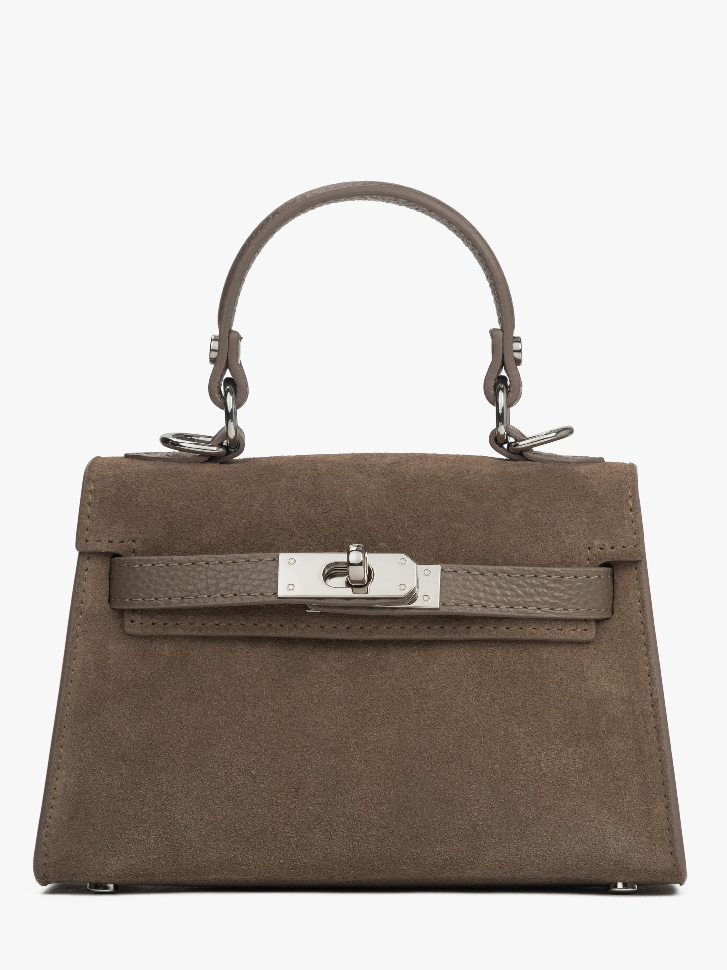 Estro Handbag '1396' in Beige: front