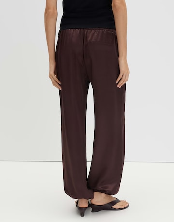 Effilé Pantalon à pince 'Charlie' Someday en marron