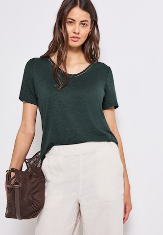 STREET ONE T-Shirt in Grün: Vorderseite