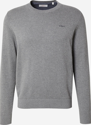 Pull-over s.Oliver en gris : devant